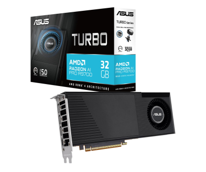 Karta graficzna AMD ASUS Radeon AI PRO R9700 Turbo 32GB GDDR6